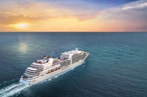 Artist's impression of the forthcoming Seabourn Encore.
