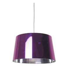 Neon One Light Drum Pendant - Pendant Lighting