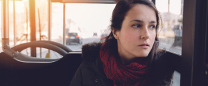 Girl In Bus