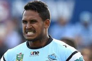 New deal: Ben Barba has been signed to a one-year deal by the Sharks that will come into play once his drug suspension ends. 