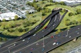 Artists impressions of the new Western Distributor tollroad in Melbourne, which is expected to cost $5.5 billion. 