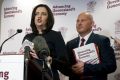 Premier Annastacia Palaszczuk and Treasurer Curtis Pitt.