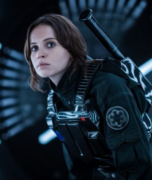 Felicity Jones portrays Jyn Erso in <i>Rogue One: A Star Wars Story</i>.