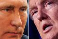 Co-operation: Vladimir Putin and Donald Trump.