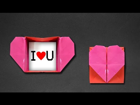 Origami: Heart Box & Envelope