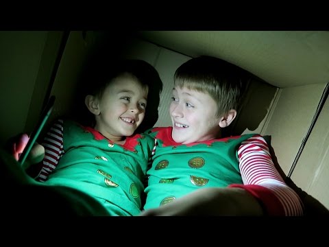 MAILING MY KIDS IN A BOX!!