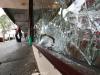 Car smashes into store on notorious strip