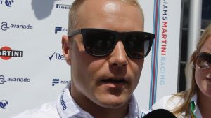 New Mercedes driver Valtteri Bottas.