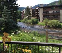 You will enjoy the view and convenient location of this Vail retreat!