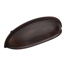 GlideRite Hardware - GlideRite 3" Cupboard Bin Pull, Oil Rubbed Bronze - Cabinet And Drawer Handle Pulls