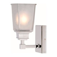 Elstead - Aylesbury Bathroom Chrome Wall Light - Bathroom Lighting & Vanity Lighting