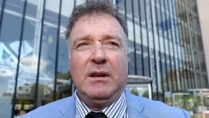 Former One Nation senator Rod Culleton outside the High Court in December.