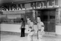 American military police outside the Central Hotel in Brisbane American military police outside the Central Hotel in ...