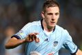 Successful return: Aaron Calver of Sydney FC.