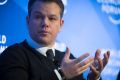 'We are trying to help get the poorest of the poor a seat at the table': Matt Damon, Co-Founder of Water.org, speaks at ...