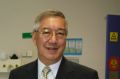 Gilman Wong, chief executive of Sirtex, at St Vincent's Hospital Sydney in 2011.