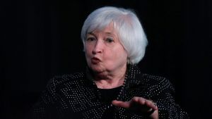 Janet Yellen is upbeat about the US economic recovery.