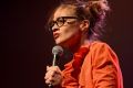 Fiona Apple performs onstage during the 'We Rock with Standing Rock' benefit concert in Los Angeles.