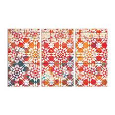 Set of 3 Moroccan Tile Prints - Artwork