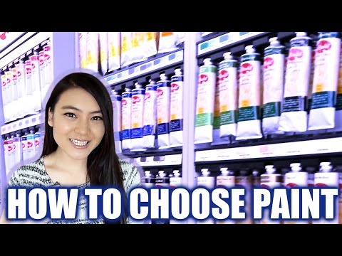 Student Grade vs Artist Grade Paint - How to choose your acrylic paint | LittleArtTalks