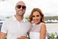 Hosts with the most. Bec and Chris Judd hosted a white party at their Jaggad marquee.