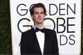 Andrew Garfield arrives at the 74th annual Golden Globe Awards at the Beverly Hilton Hotel on Sunday, Jan. 8, 2017, in ...