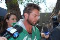 Ben Cousins at an earlier court hearing in October. 