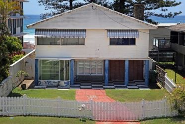 Shabby Gold Coast beach shack hits the market with multimillion-dollar price tag