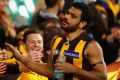 Contract extension: Cyril Rioli has re-committed to the Hawks