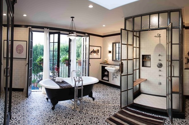 Traditional Bathroom by Deirdre Doherty Interiors