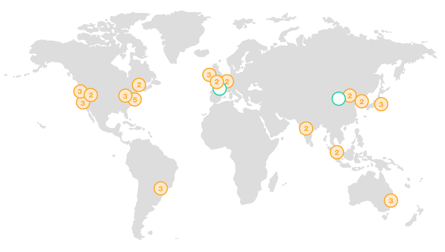 AWS グローバルインフラストラクチャ