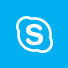 The icon of Skype.