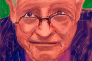 David Hockney's <i>Self Portrait, 21 March 2012</i>.