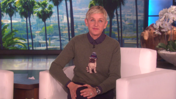 Ellen DeGeneres has farewelled the Obamas.