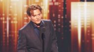 Johnny Depp accepts People's Choice Award