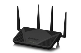 It might look like Sauron's crown, but the Synology RT2600ac Wi-Fi router is all about protecting you from the evils ...