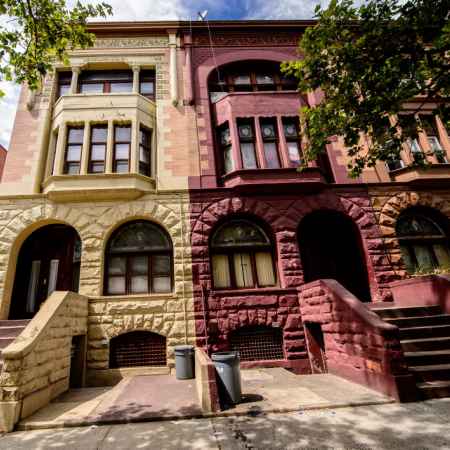 Moran Victorian Mansion in Bedford-Stuyvesant, Brooklyn.