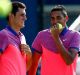 Bernard Tomic has defended the performance of Nick Kyrgios.