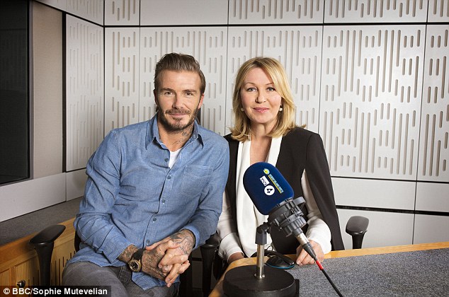 We he is Goldenballs: David Beckham has become the surprise choice to join Kirsty Young for Desert Island Discs¿ 75th anniversary