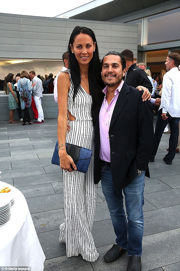 Better times: The couple, seen here at a New York City event in 2013, tied the knot in 2008