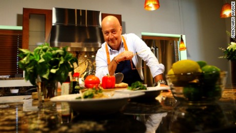 Zimmern learned to cook from his grandmother as a child in New York City.