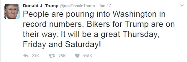 The group, which hopes to mobilize and form a voting block to be reckoned with, was acknowledged by the president-elect in a tweet on Tuesday