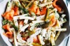 Adam Liaw's smoked salmon and pickle pasta salad <a ...