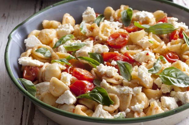 Bill Granger's ricotta, basil and tomato pasta <a ...