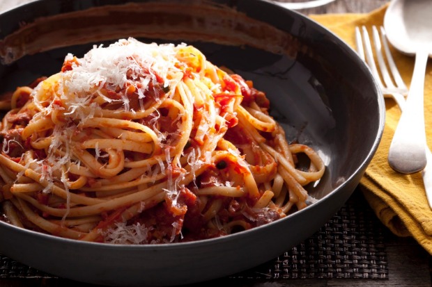 Pantry pasta: Spaghetti puttanesca <a ...