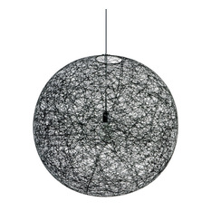 Random Light Medium Black Suspension Lamp by Bertjan Pot for Moooi - Pendant Lighting