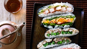 Sushi sandwiches from Adam Liaw's new cookbook The Zen Kitchen.