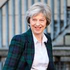 Prime Minister Theresa May arriving to deliver her keynote speech on Brexit at Lancaster House on Tuesday