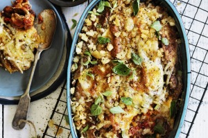 cr: William Meppem. GW food - March 7. Neil Perry's zucchini parmigiana. 
SMH GOOD WEEKEND Picture by WILLIAM MEPPEM ...