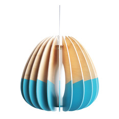 Quarterium ' Double dipped ' pendant light. - Pendant Lighting